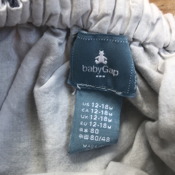 Baby Gab Blue Gingham one piece - Picture 3 of 4